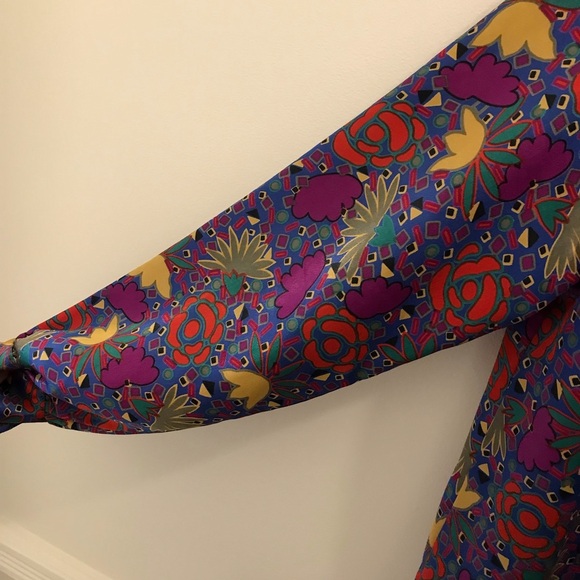 Vintage Oscar De La Renta Button Down Top - Picture 4 of 10